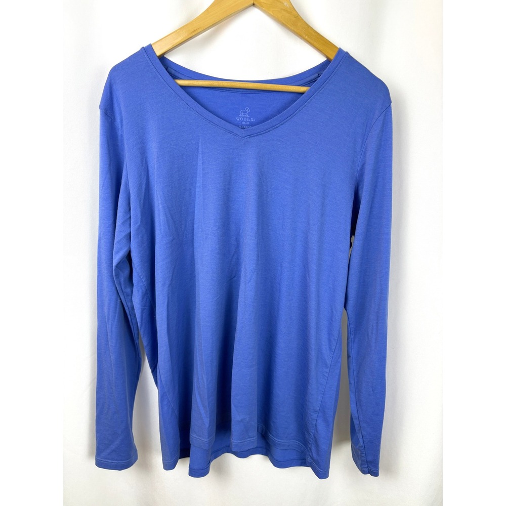 Woolx Millie Gorpcore Minimalist Long Sleeve Top XL